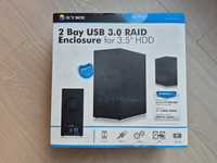 Rack dual HDD Raidsonic ICY Box pe USB3