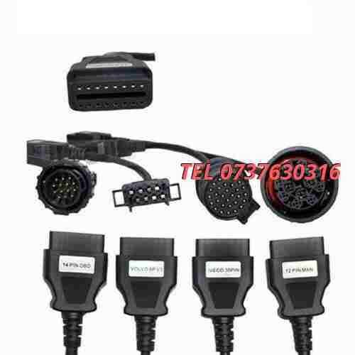 Set De 8 Cabluri Adaptoare Obd2 Autocom Delphi Camioane Dube