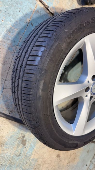 roti mercedes 19 + cauciucuri 235/55/19 hankook (purtate o vara)