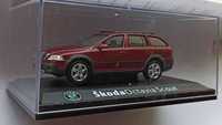 Macheta Skoda Octavia 2 Scout (rosu)- Abrex 1/43 Break Combi