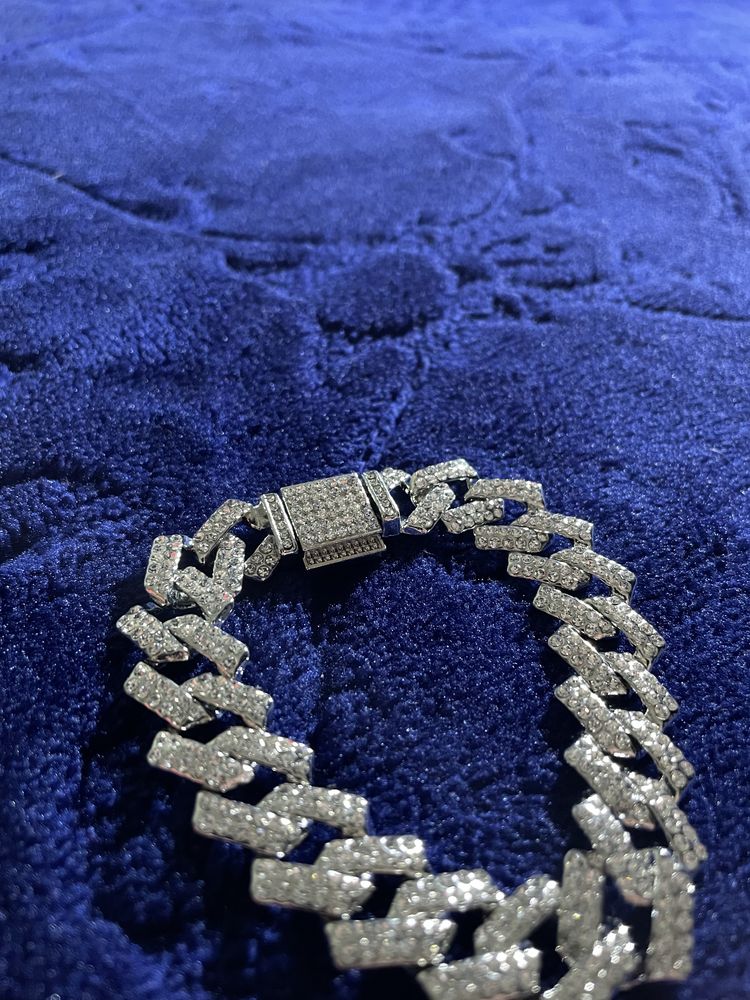 Bratara Iced Out, Ice Concept, Fully Iced, 20 cm, 15mm