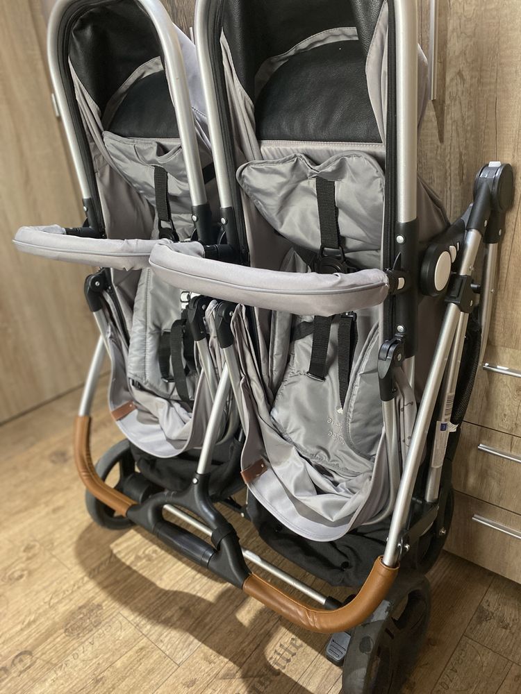 Количка за близнаци Chipolino duo smart