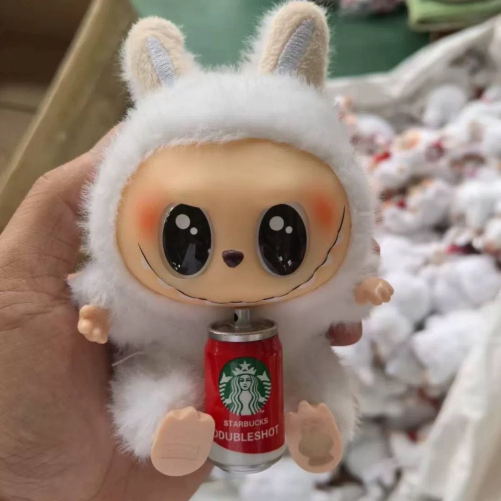Jucarie de colectie LABUBU Bunny, super adorabila 15 cm, cadou perfect