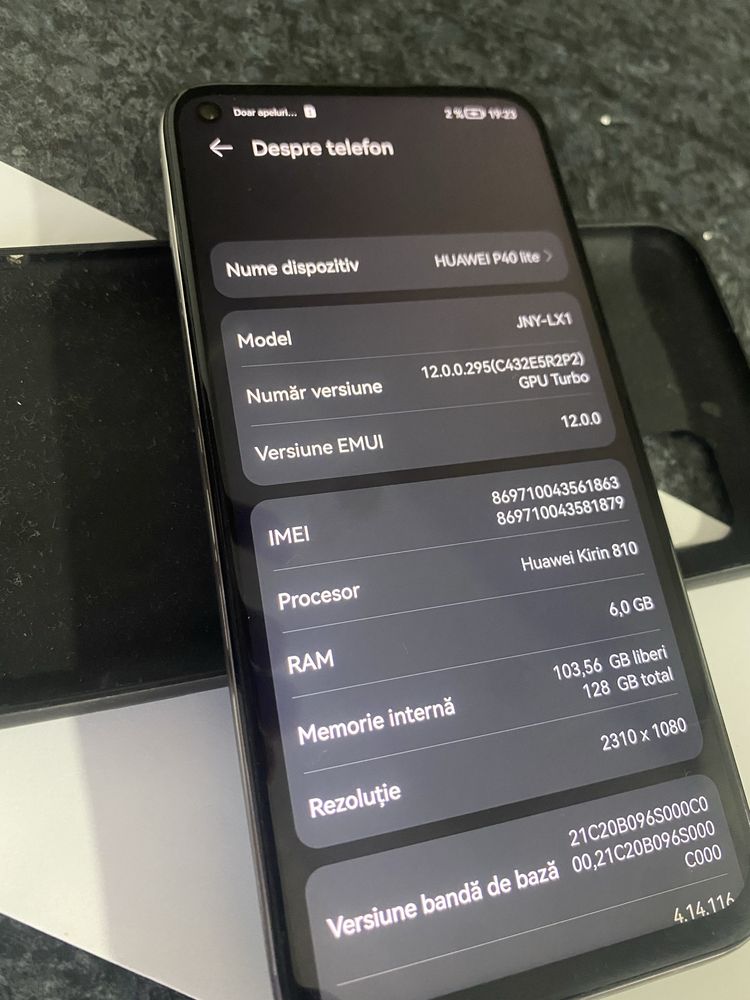 HUAWEI p40 lite 6g dual. Sim