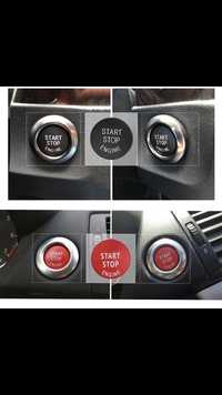 Buton/capac start stop BMW Seria 1 3 5 6 7 F10 F30 E87 E90 E60 X1 X6