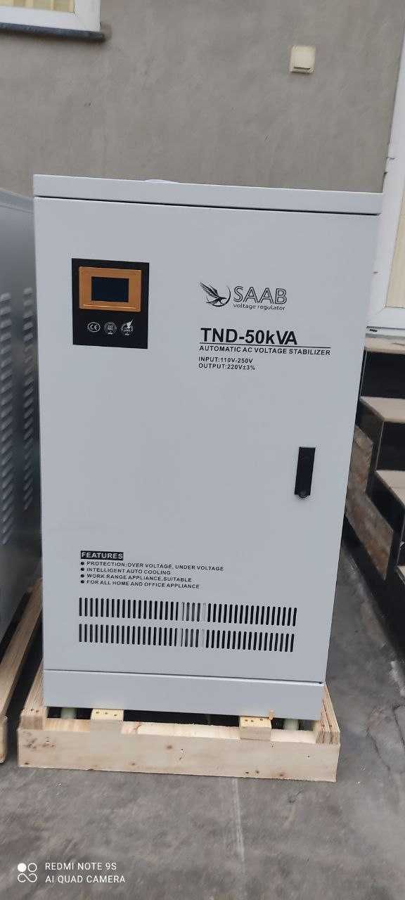 стабилизатор 20kw30kw40kw50kw75kw100kw150kw stablizatorlar 220V/380V