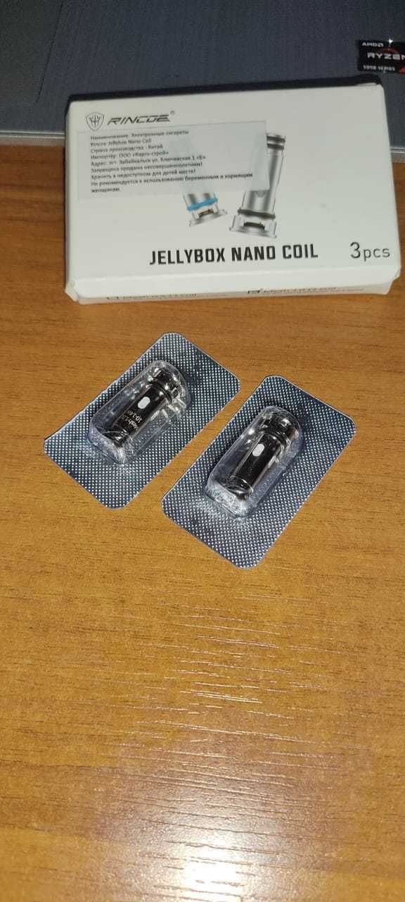 Купить Испарители на JellyBox Nano Rincoe coils 2шт