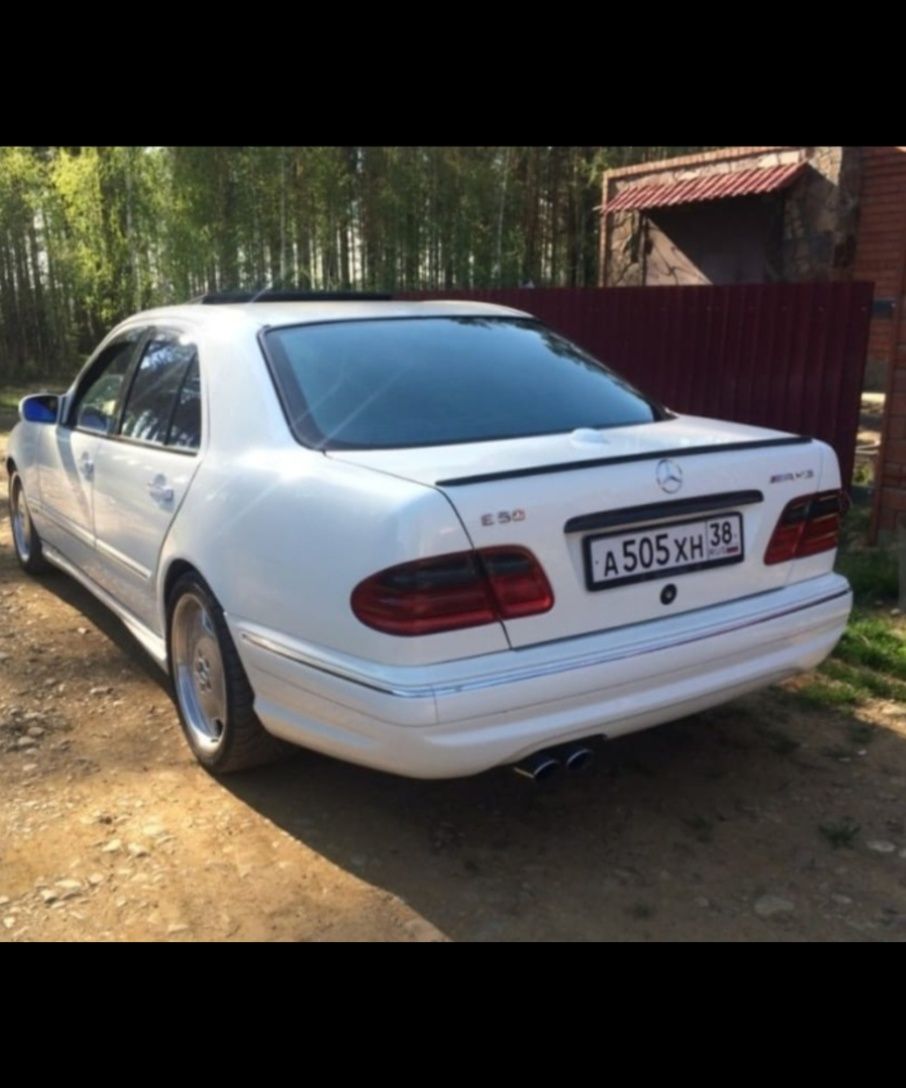 Пороги Спойлер Бампер Мерседес w210 AMG 50 / AMG 55 / Karlsson