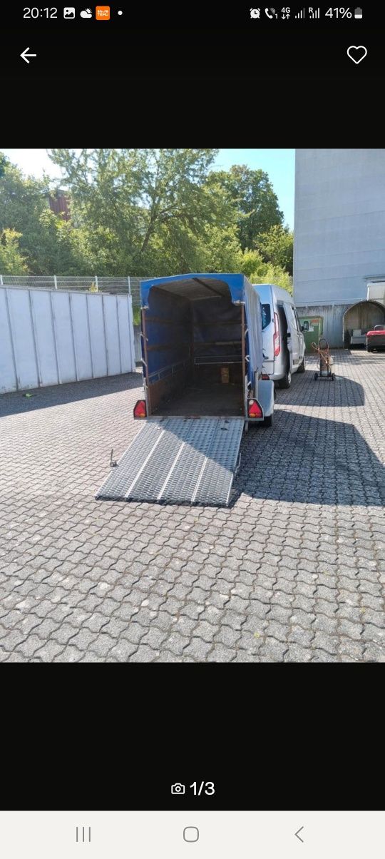 Vînd remorcă auto