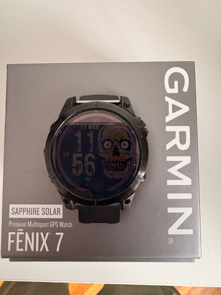 Garmin Fenix 7 Sapphire solar