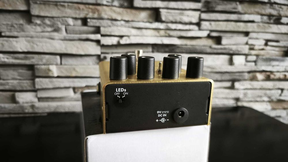 Pedala chitara electrica efect Fender Pugilist Distortion - Garanție