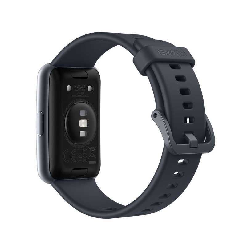 Супер добър Смарт часовник HUAWEI WATCH FIT Black Silicon 46мм SPO2