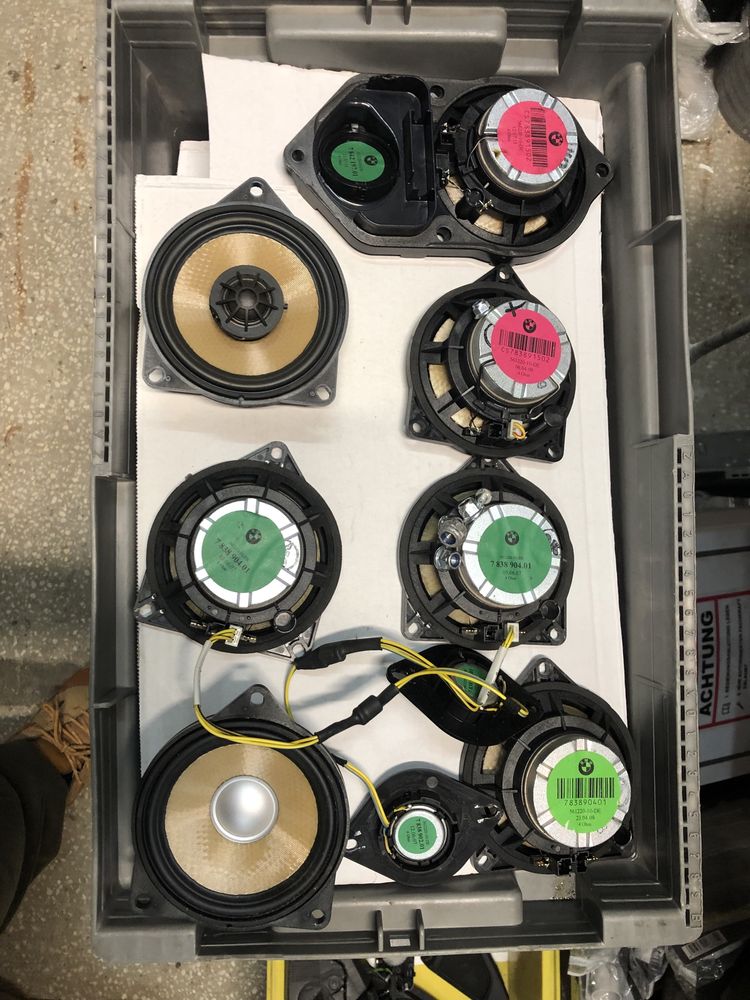 Difuzoare BMW Harman Kardon TOP HI-Fi, Logic 7 , Individual Audio, B&O
