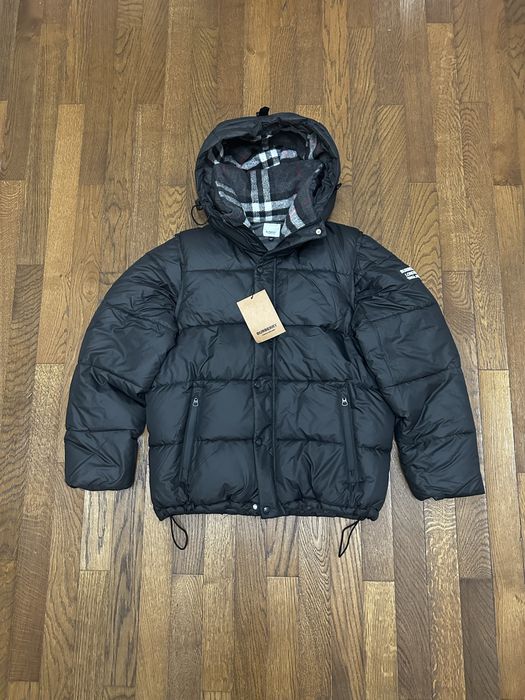 пуховик burberry