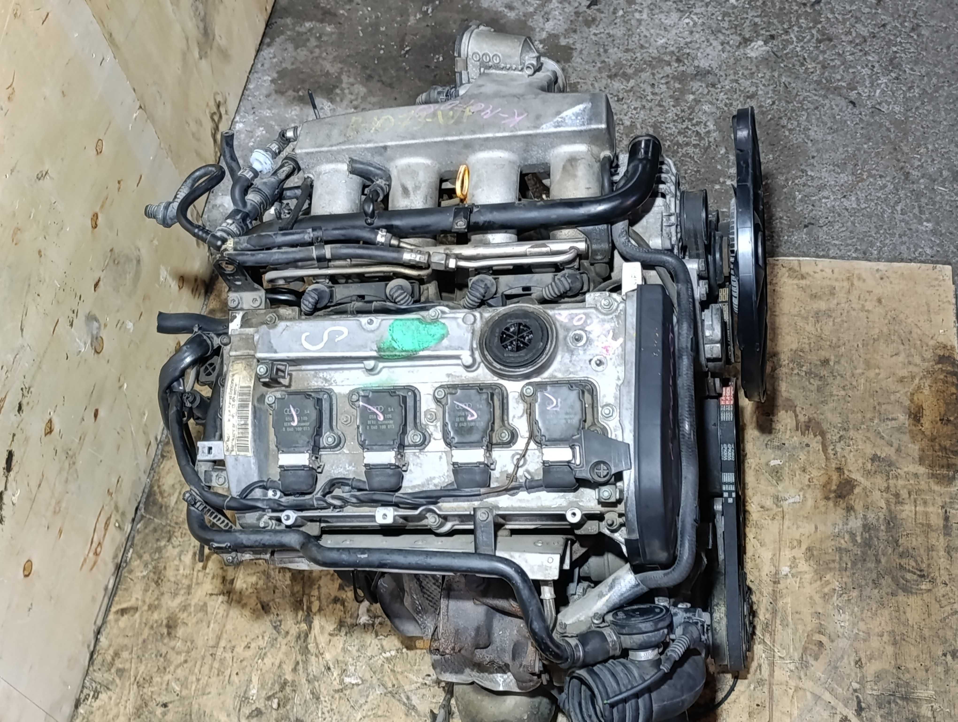 Двигатель APU AEB 1.8 turbo 1.8T МКПП Audi A4 B5 Volkswagen Passat B5