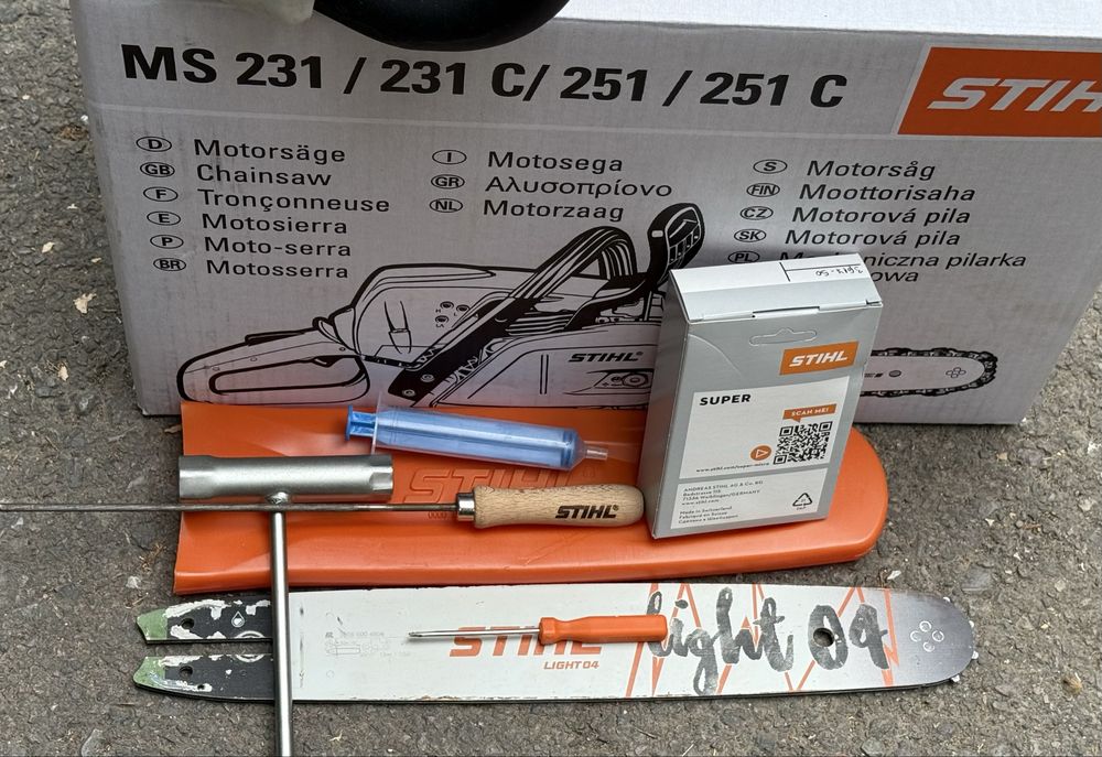 ГАРАНЦИОНЕН!!! Моторен трион STIHL MS 231