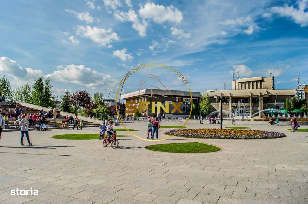 Slatina, central, imobil P+2 pt clinica, birou, banca, show room