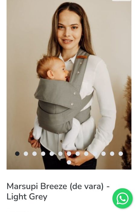 Vand marsupiu ergonomic bebe