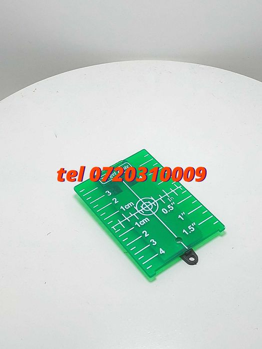 Placa Tinta Pentru Nivele Laser Plastic Verde Neo