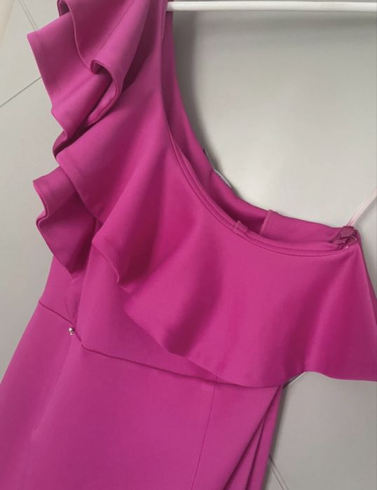 Rochie conica volane Poema, marimea 40