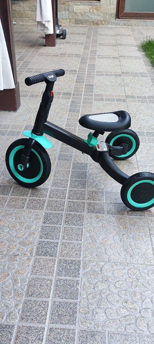 Мултифункционална зелена триколка / колело