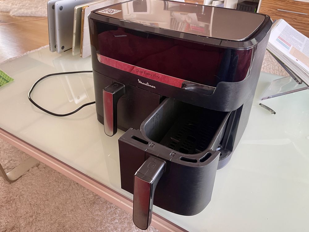 Air Fryer Moulinex XXL 11L Dual Dubly Easy Fry & Grill Friteuza