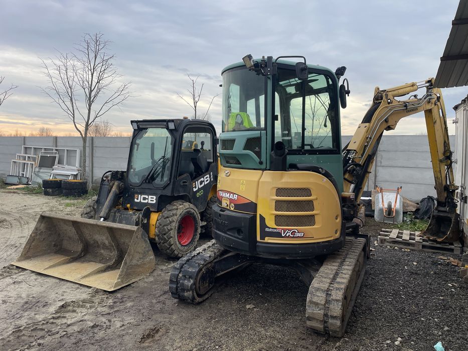 Inchiriere Miniincarcator Bobcat Miniexcavator