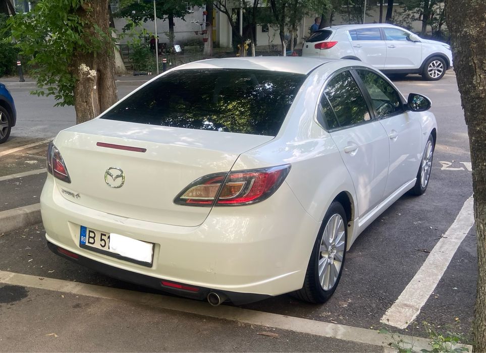 Vand Mazda 6, 2.0 diesel, 140 CP, Alb perlat, 182000 km