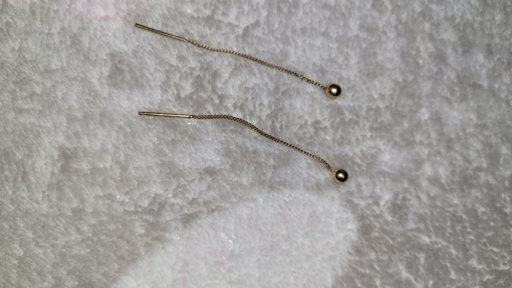 Cercei aur stare buna 0, 87 g, 585 ,aur galben