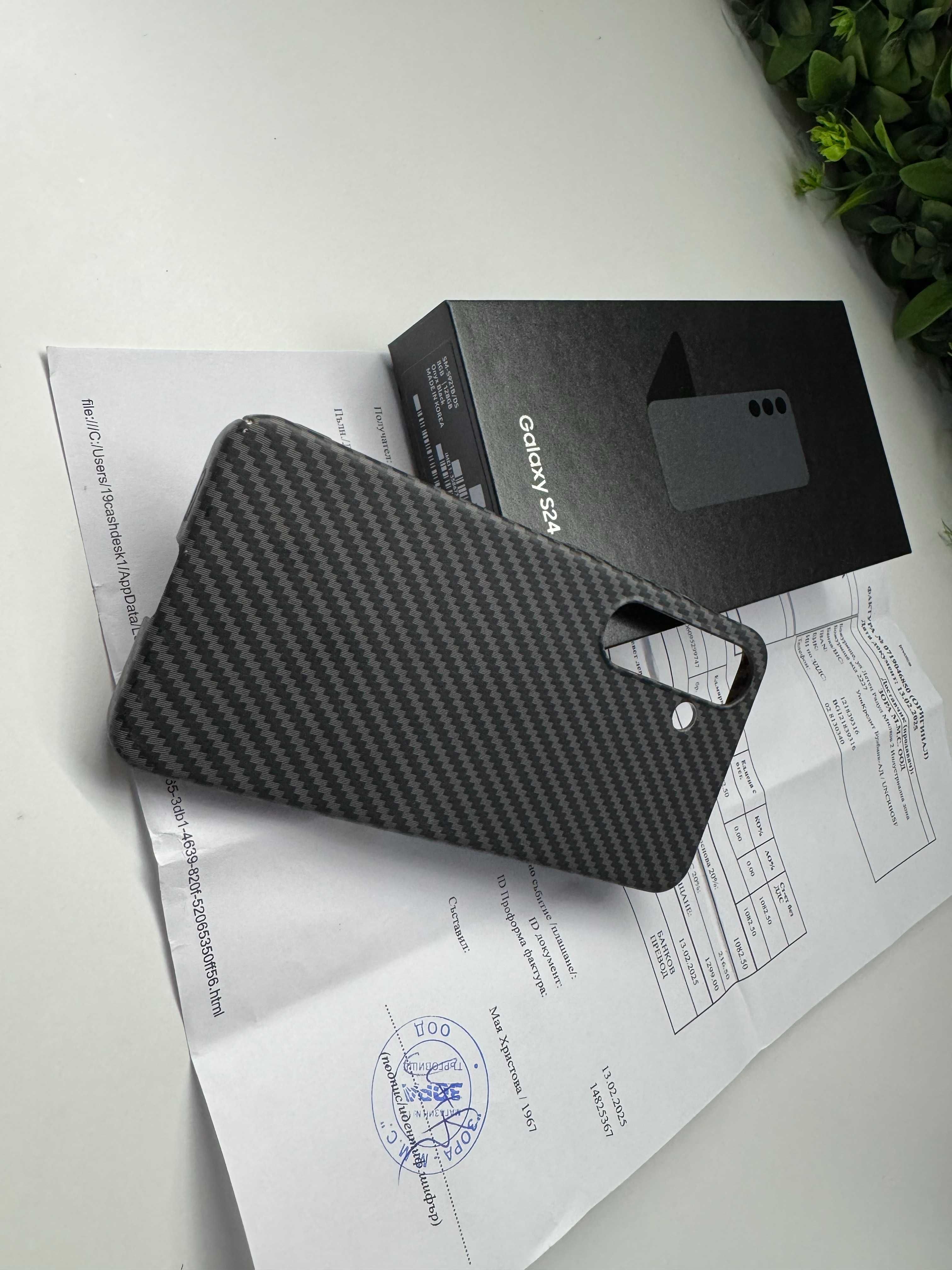 Samsung S24 128GB Гаранционен Onyx Black
