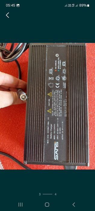 Incarcator bicicleta electrică