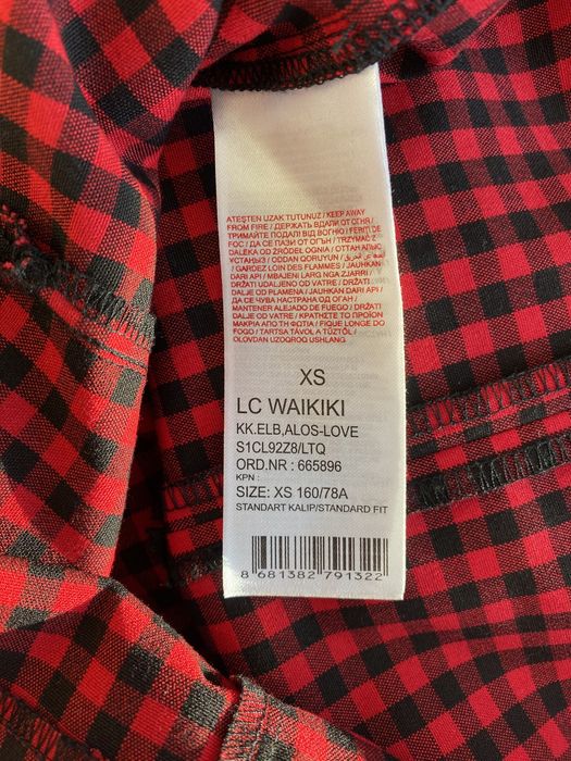 Карирана рокля тип сукман LC WAIKIKI