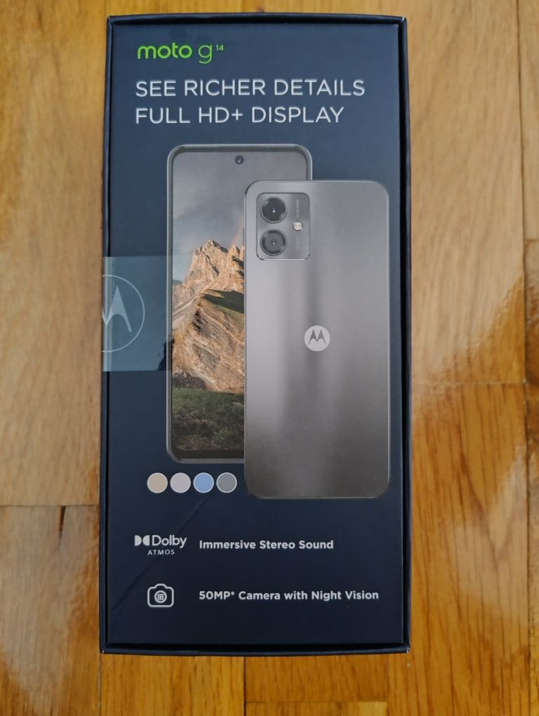 Телефон Motorola g14