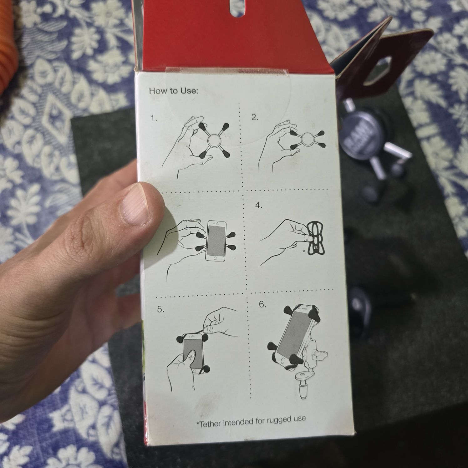 Стойка за телефон RAM / Fork stem mount
