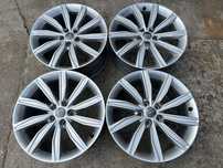 4бр. ОРИГИНАЛНИ джанти BORBET 8.5Jx19 ET40 5x112 за Audi/Vw/Skoda/Seat