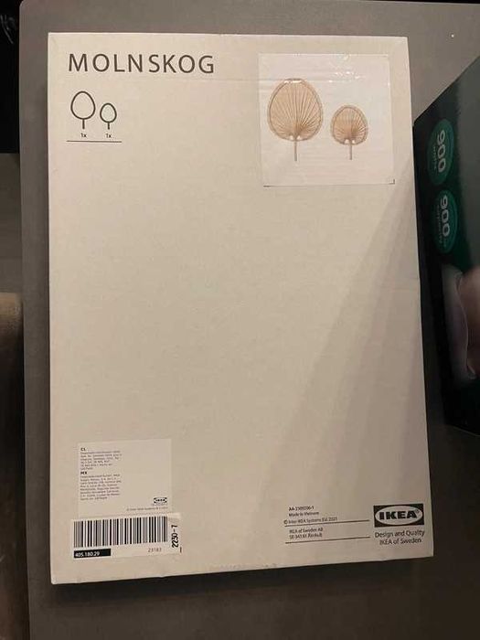 Decor perete IKEA Molnskog– set 2 piese (nou, sigilat)