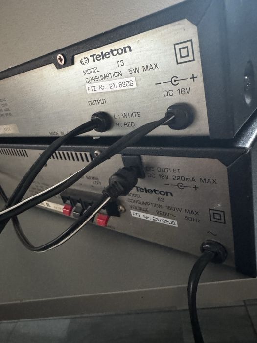 Teleton Stereo Hi-Fi – Amplificator A3 + Tuner T3 – Made in Japan