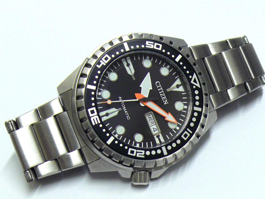 Citizen Diver's Дайвър Автоматичен ръчен часовник, пълен комплект.