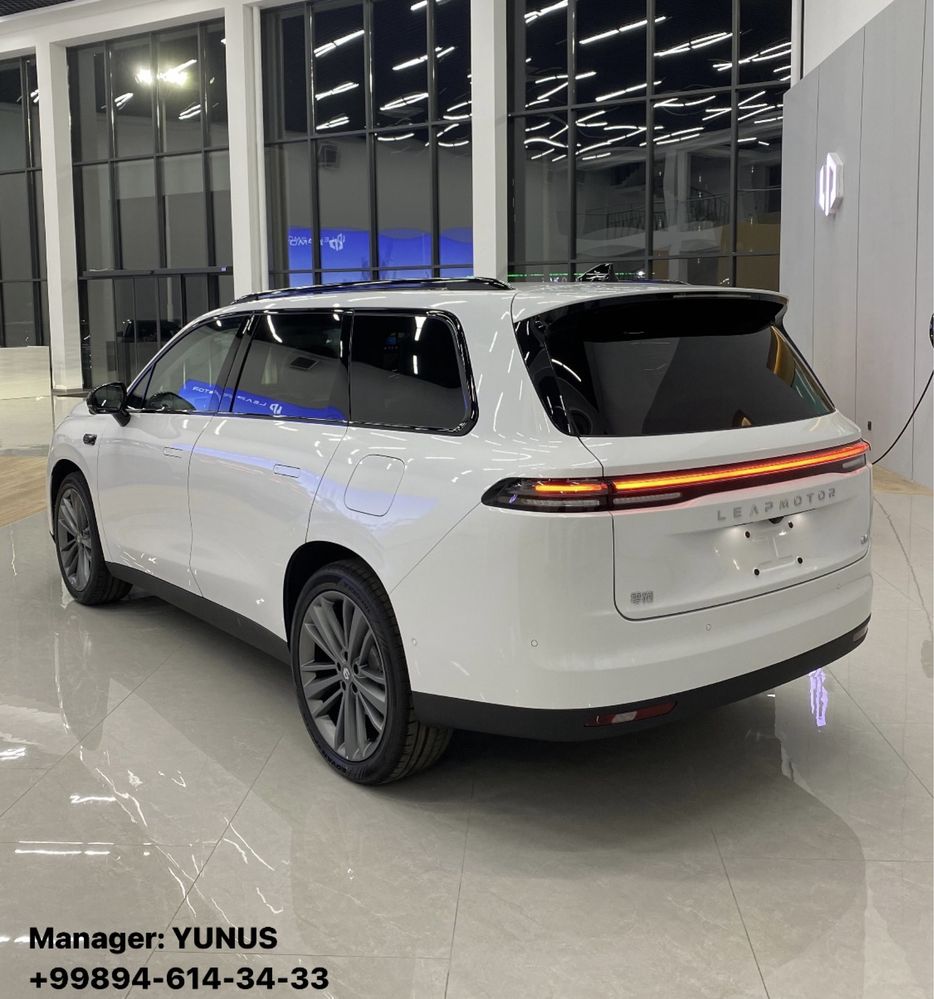 Leapmotor C16 520KM Elektr Dop opsiya 2025 3 yil garantiya +RUSFIKATSA