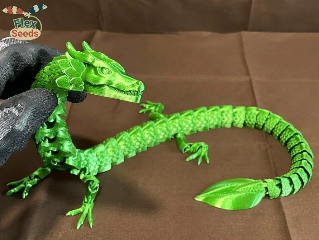 3D печатные подвижные игрушки