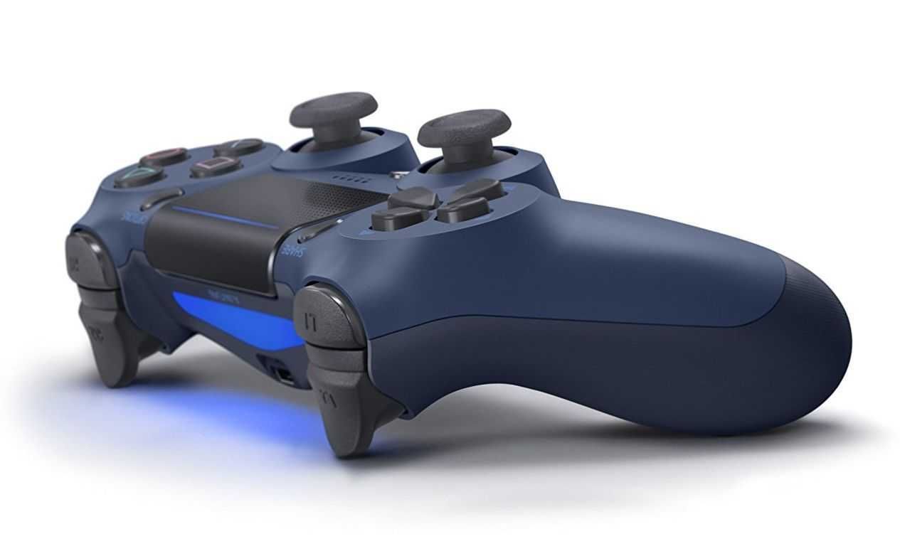 Контролер - DualShock 4 - Midnight Blue v2, Джойстик, PS4, Playstation