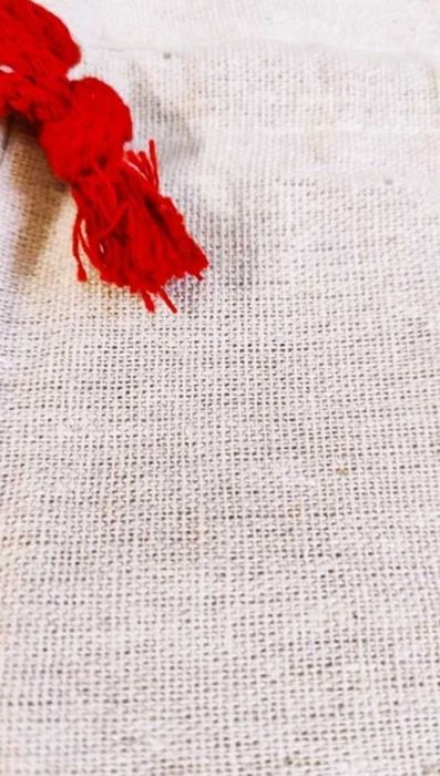 Подарочный мешочек Новогодняя посылка  текстиль 30х40 см