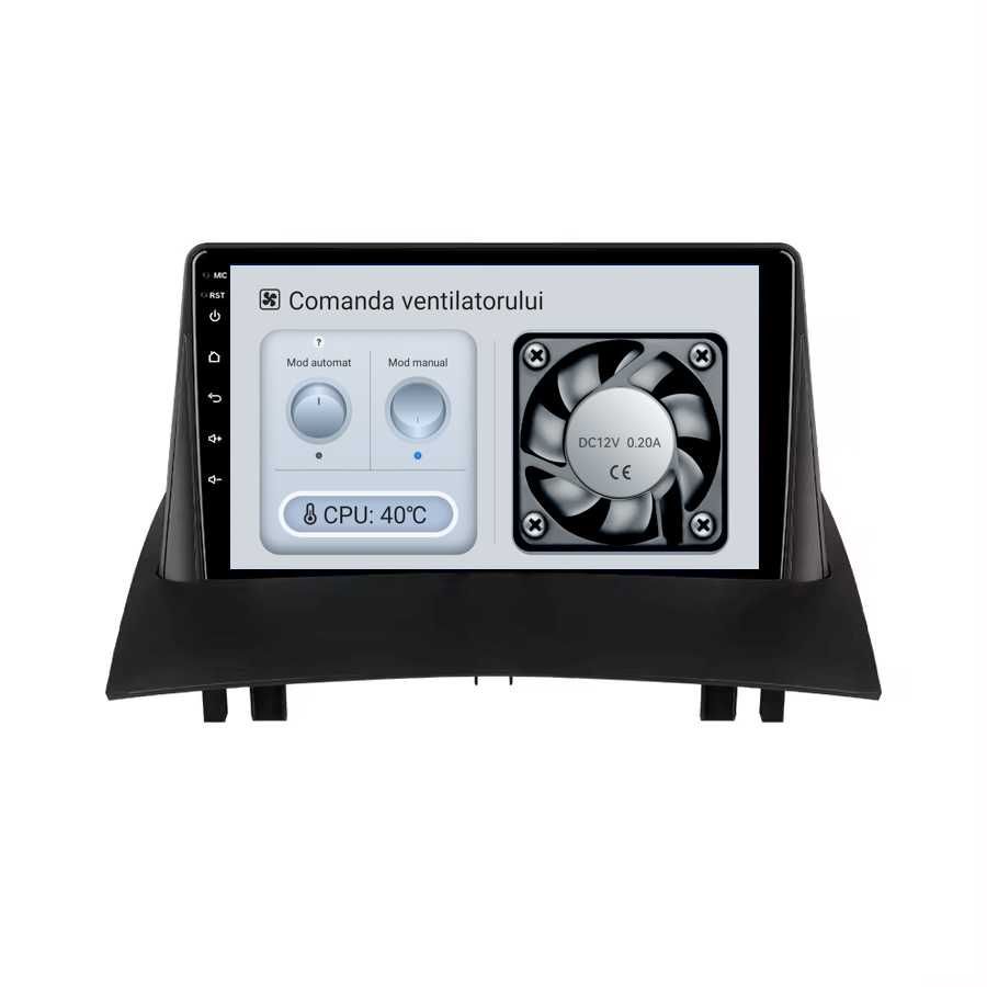 Navigatie Dedicata Renault Megane 2 (2002-2009), BT, WiFi, Carplay