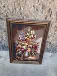 tablou goblen rama lemn 94/69 cm
