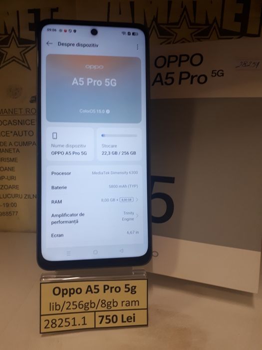 Oppo A5 Pro 5g (vl) star amanet