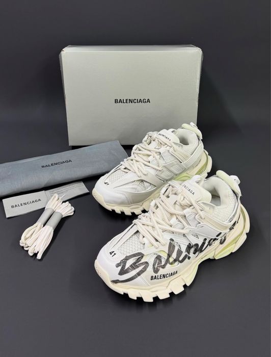 Balenciaga Track - Бял графит