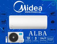 Midea кондиционер 18 50м² инвертор 10 йил кафолат