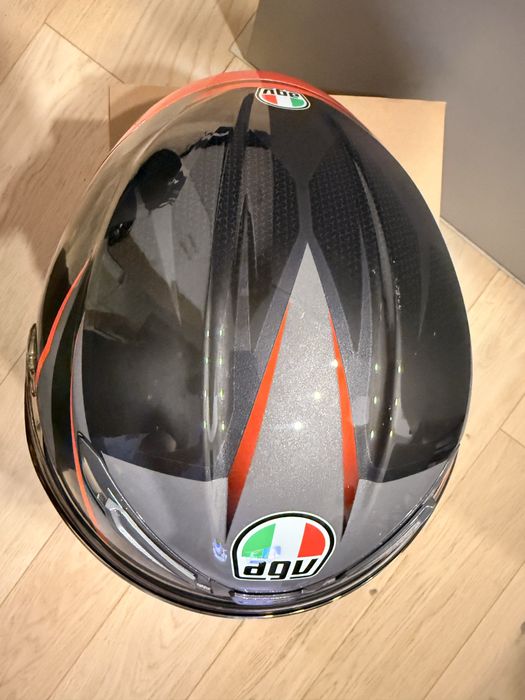 AGV K6 S Slashcut + 2 viziere extra + Cardo Packtalk Edge