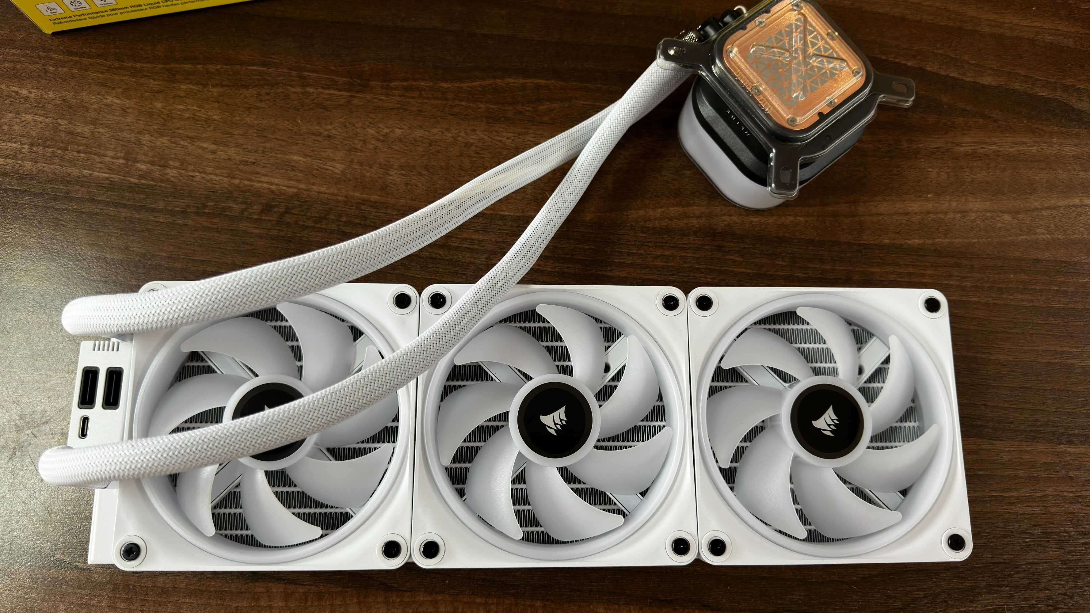 Corsair iCue Link H150i AIO Liquid Cooler RGB White