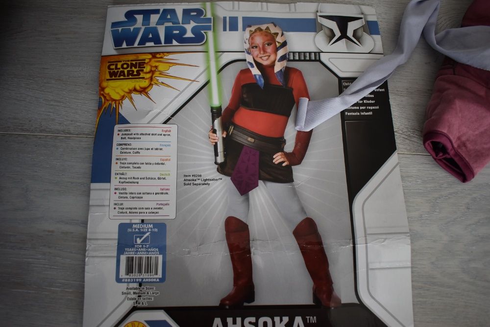 Costum de carnaval halloween serbare Star Wars Ashoca